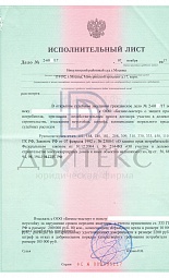 Взыскание неустойки с ООО «Бизнес-мастер» фото решения № 1