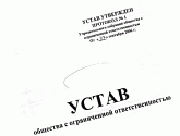 Подготовка устава и регистрация изменений устава ООО
